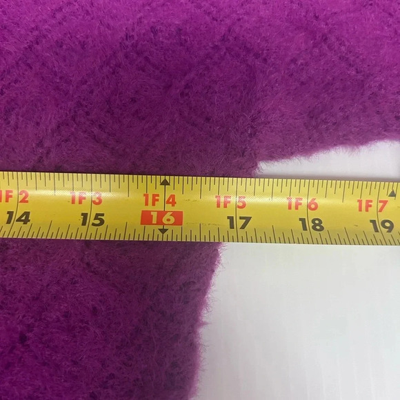 🩷”Oliver O” NWT Vibrant Purple 3/4 Sleeve Super Soft Sweater Size M💜 - Picture 10 of 11